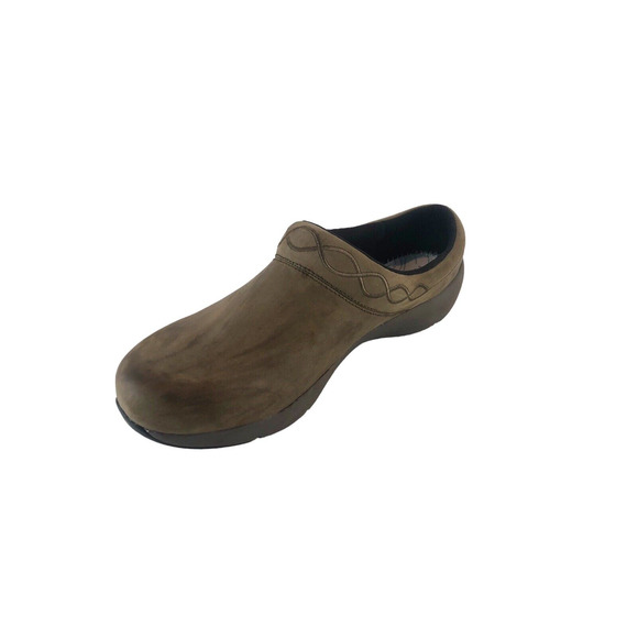 Abeo Pro System Augusta Open Back Mule walnut Rustic Women's Size 9 ($)3998 - Picture 7 of 12